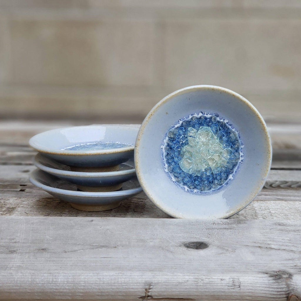 Handmade Ring Dish - Wasabi Dipping Dish - Periwinkle - The Regal Find