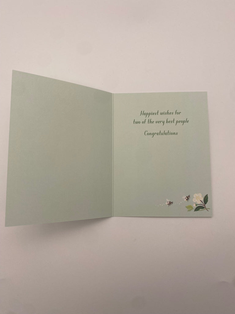 Happiness Together Wedding Card: Card with Envelope and Cello Jacket - The Regal Find