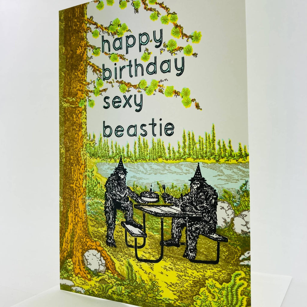 Happy Birthday sexy beastie Sasquatch - The Regal Find