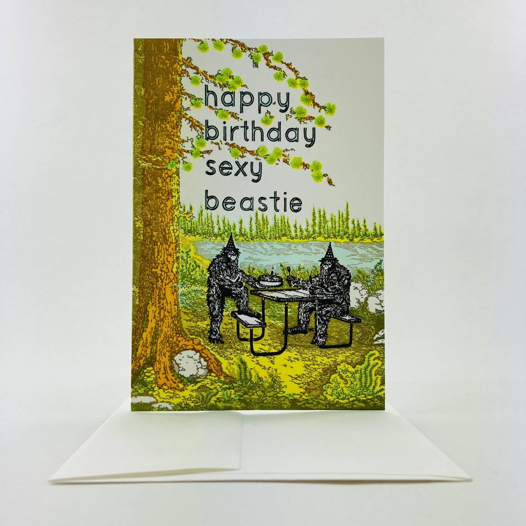 Happy Birthday sexy beastie Sasquatch - The Regal Find