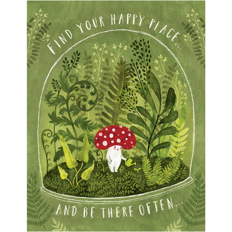 Happy Place Birthday Card: Card with Envelope and Cello Jacket - The Regal Find