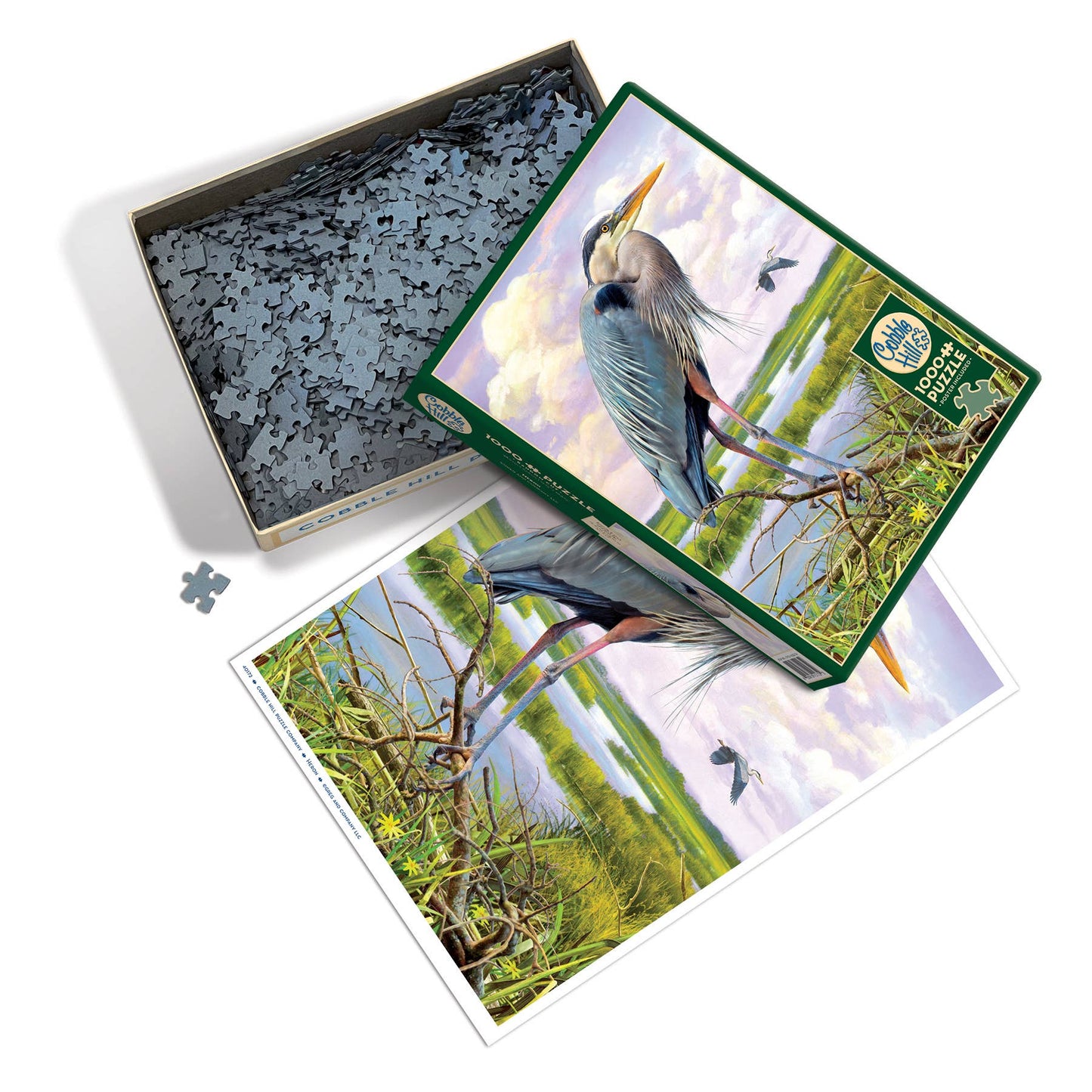 Heron 1000pc puzzle - The Regal Find