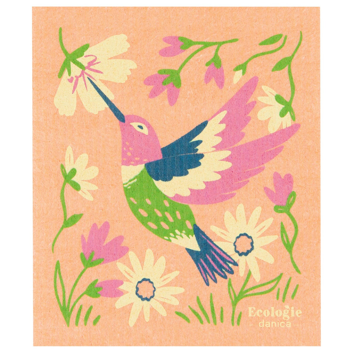 Hummingbird Swedish Dishcloth - The Regal Find