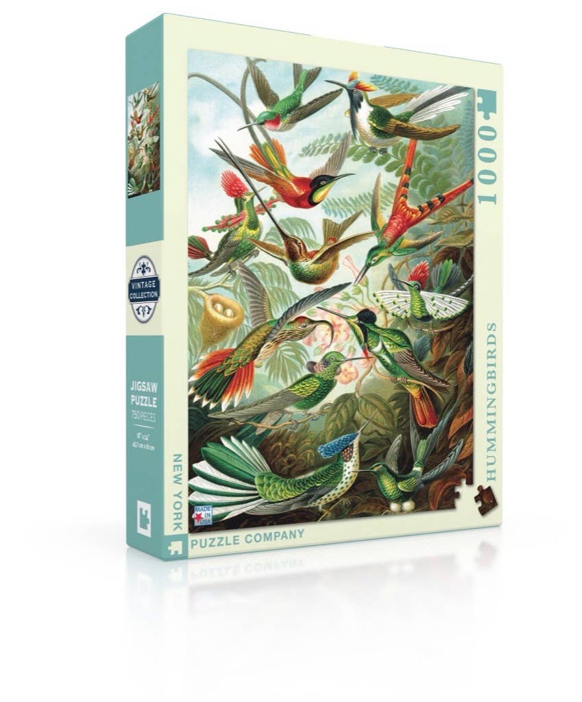 Hummingbirds - 1000 Piece Jigsaw Puzzle - The Regal Find