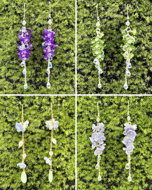 Flower Dangle Earrings