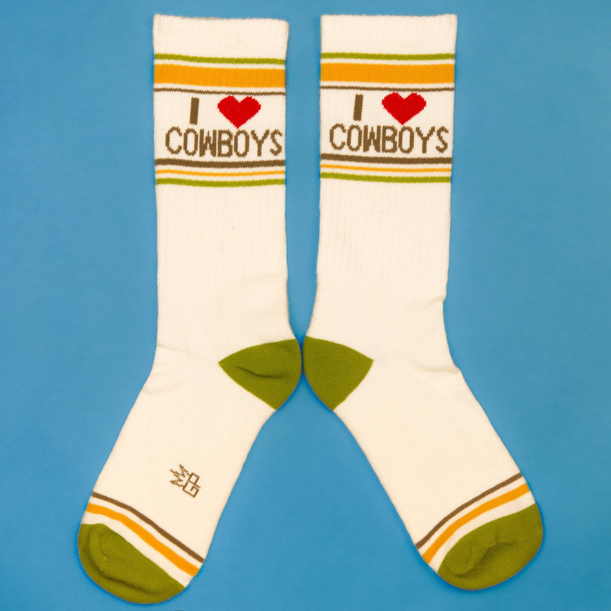 I ❤️ Cowboys Gym Crew Socks - The Regal Find