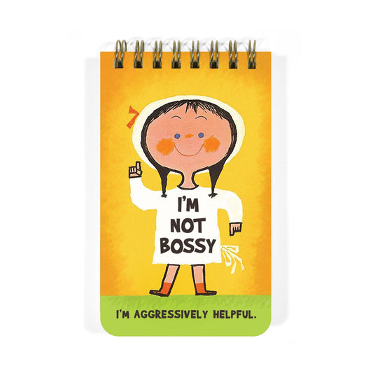 I’m Not Bossy. I’m Aggressively Helpful - 3x5 Memo Notepad - The Regal Find
