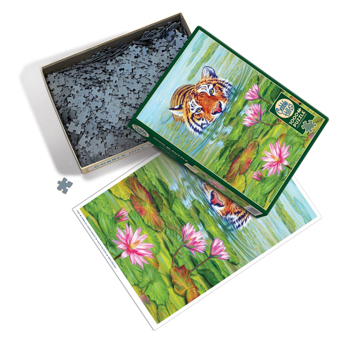 Land of the Lotus 1000pc puzzle - The Regal Find