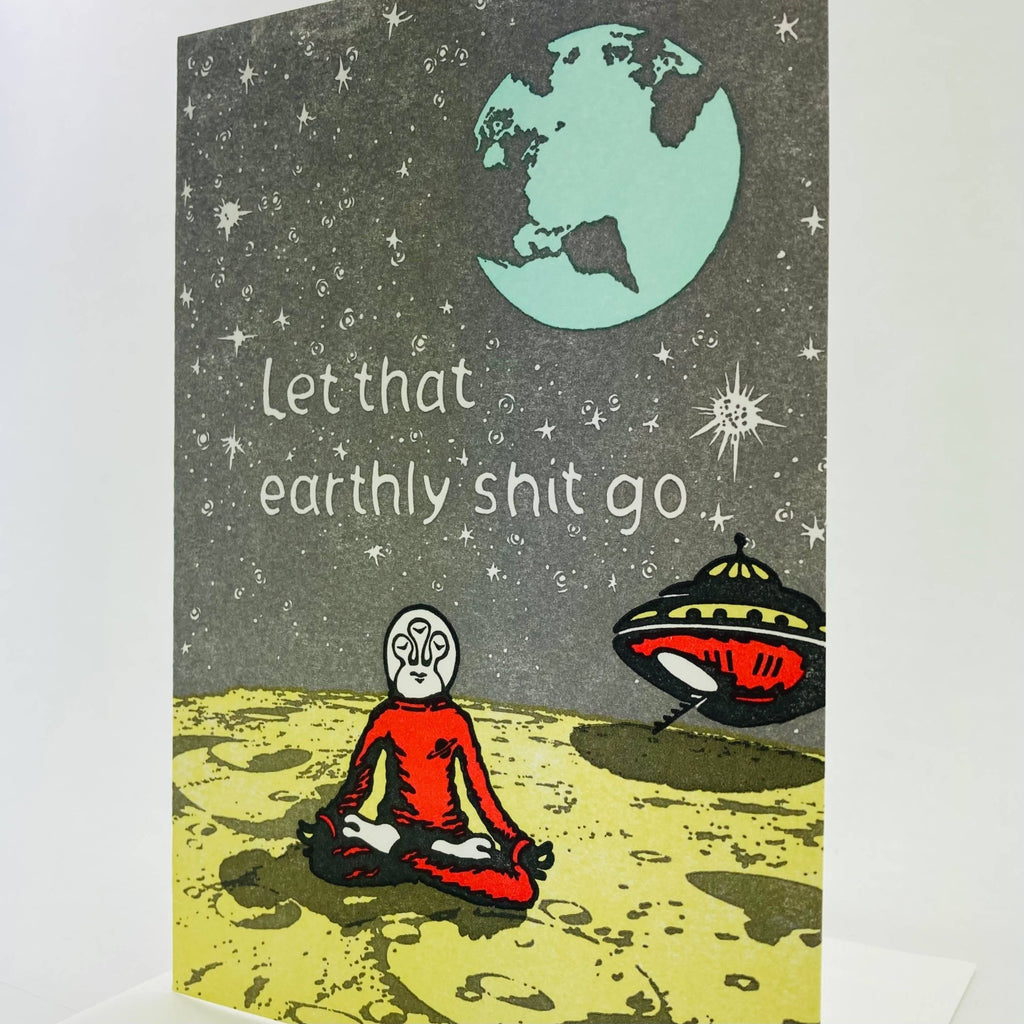 Let that earthly shit go alien meditation - The Regal Find