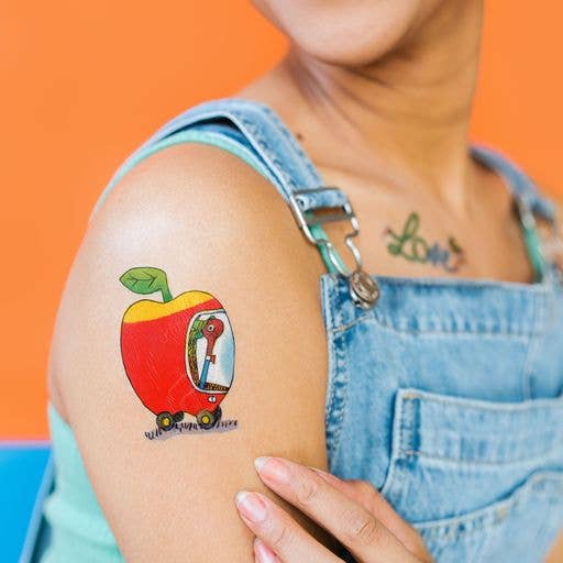 Lowly Apple Car RS Tattoo Pair - The Regal Find