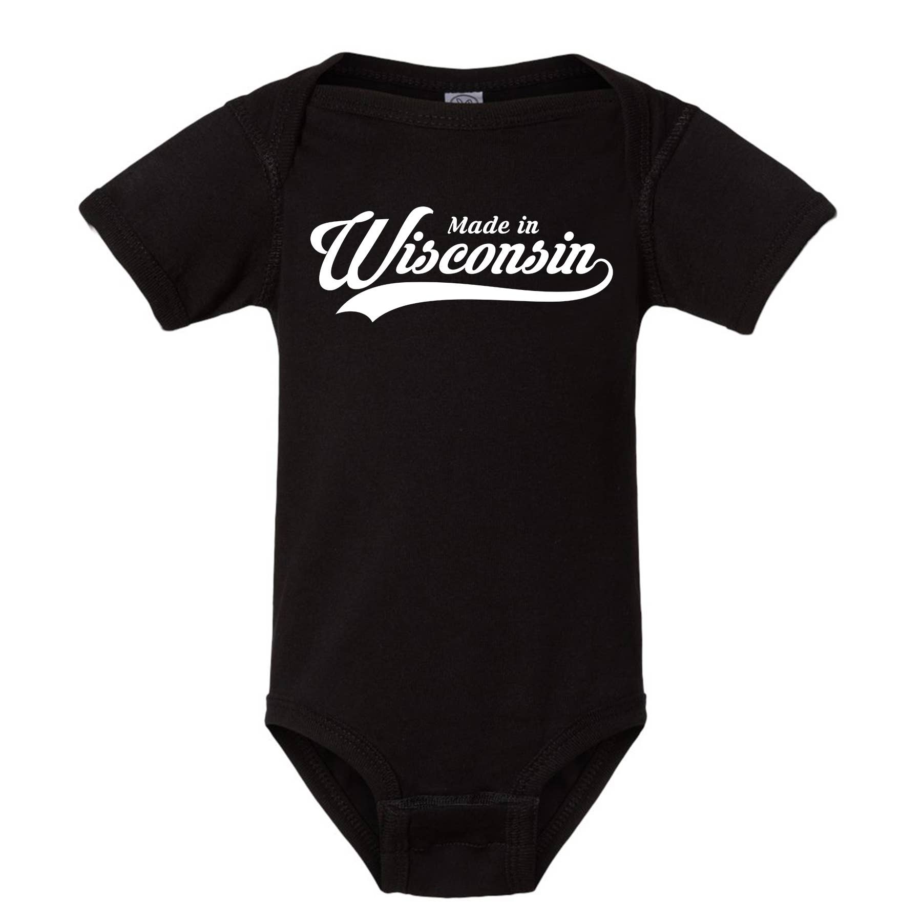 Made in Wisconsin Babie/Toddler Onesie: Red / 12 Month - The Regal Find