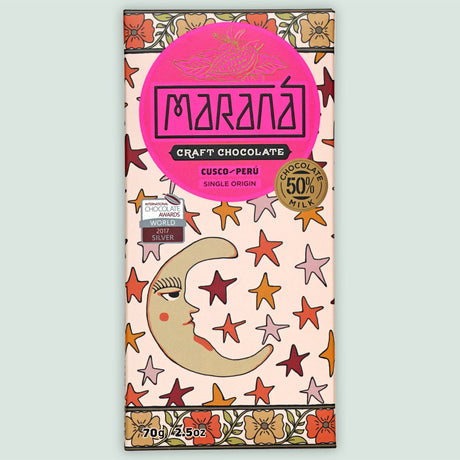 Maraná Milk Chocolate Bar Cusco 50% (Peruvian Chocolate) - The Regal Find