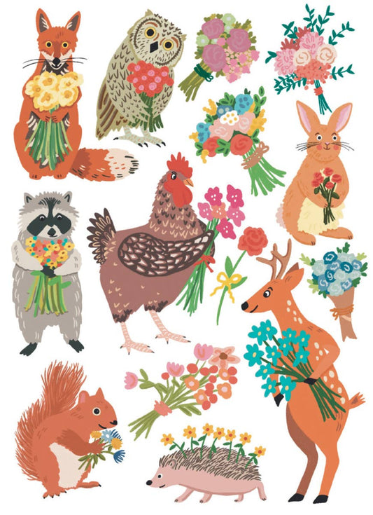 Menagerie Thanks| Carte Thank You Card - The Regal Find