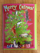 Merry Catmas Holiday Card - The Regal Find