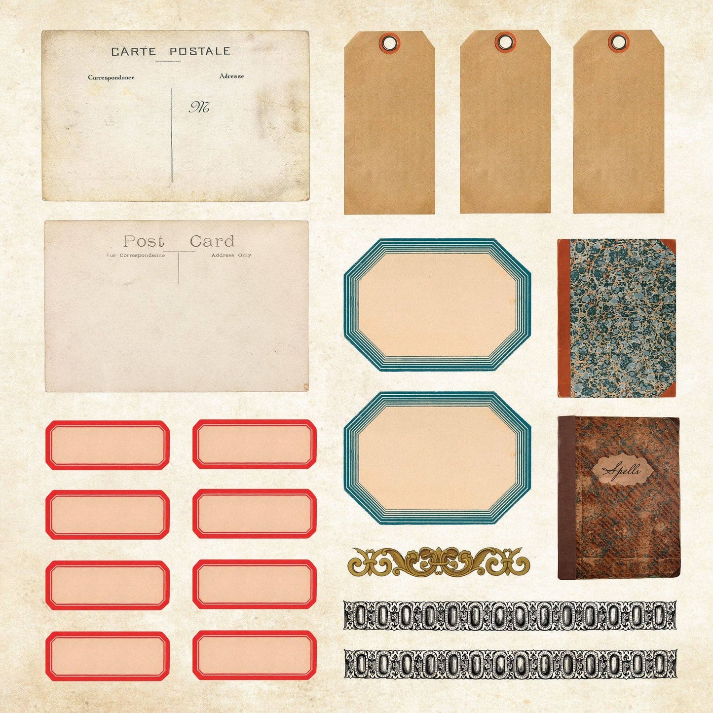 Mystical Ephemera! An Enchanting Vintage Sticker Book - The Regal Find