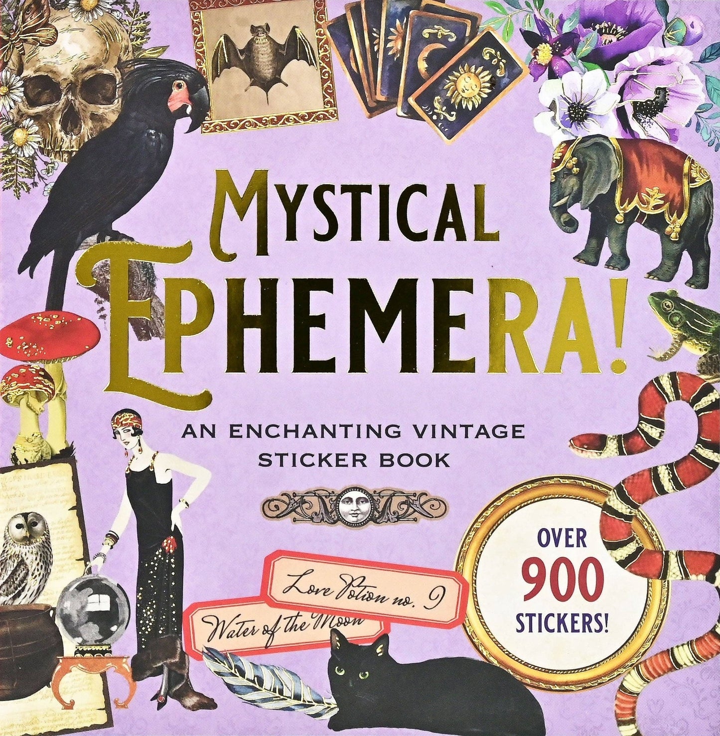 Mystical Ephemera! An Enchanting Vintage Sticker Book - The Regal Find