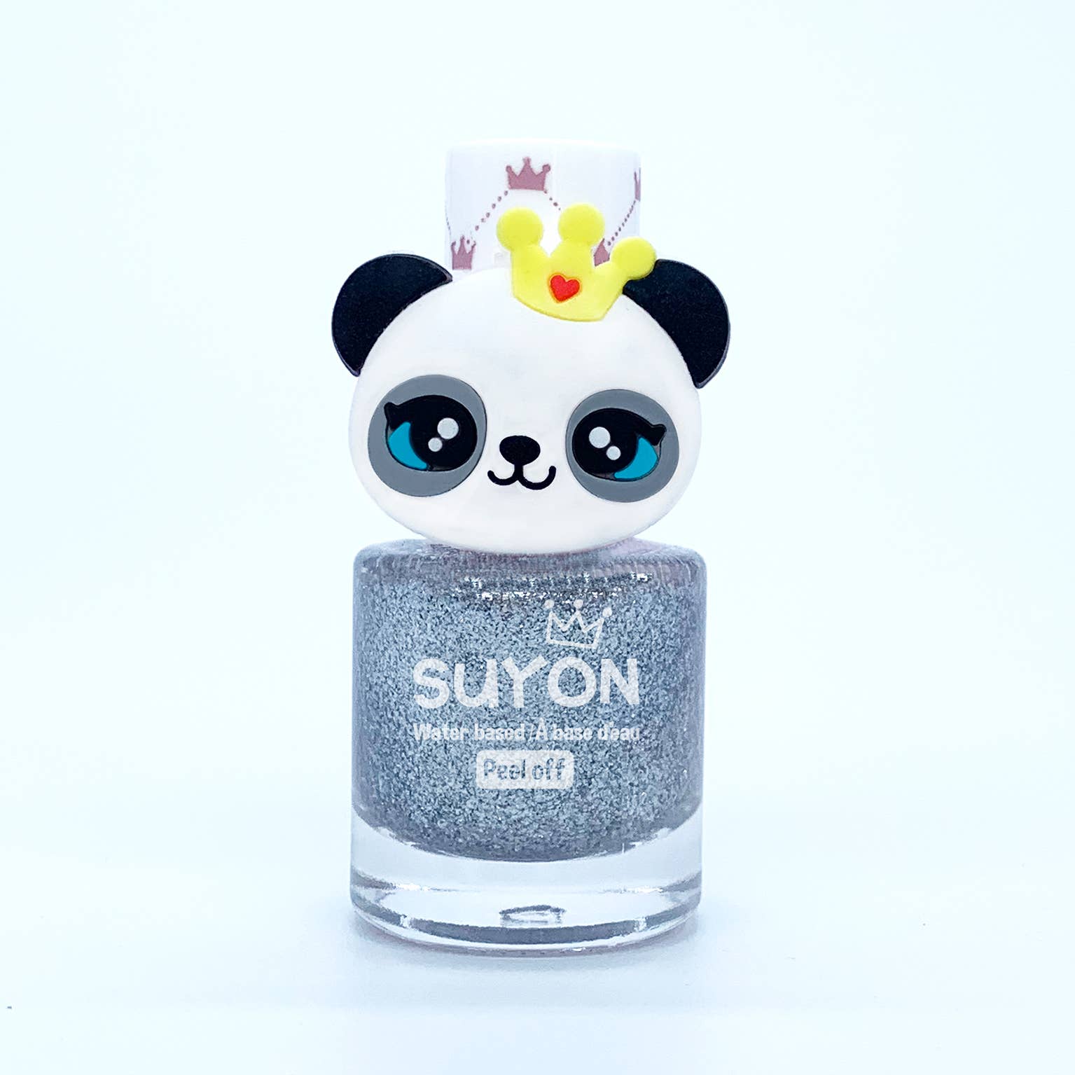 Panda Ring Nail Polish - Glitter Silver - The Regal Find
