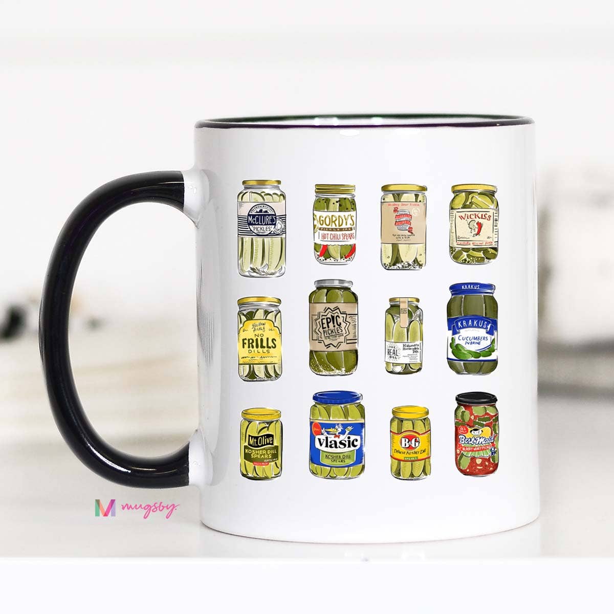 Pickle Jars Coffee Mug, Pickle Trend: 11oz - The Regal Find