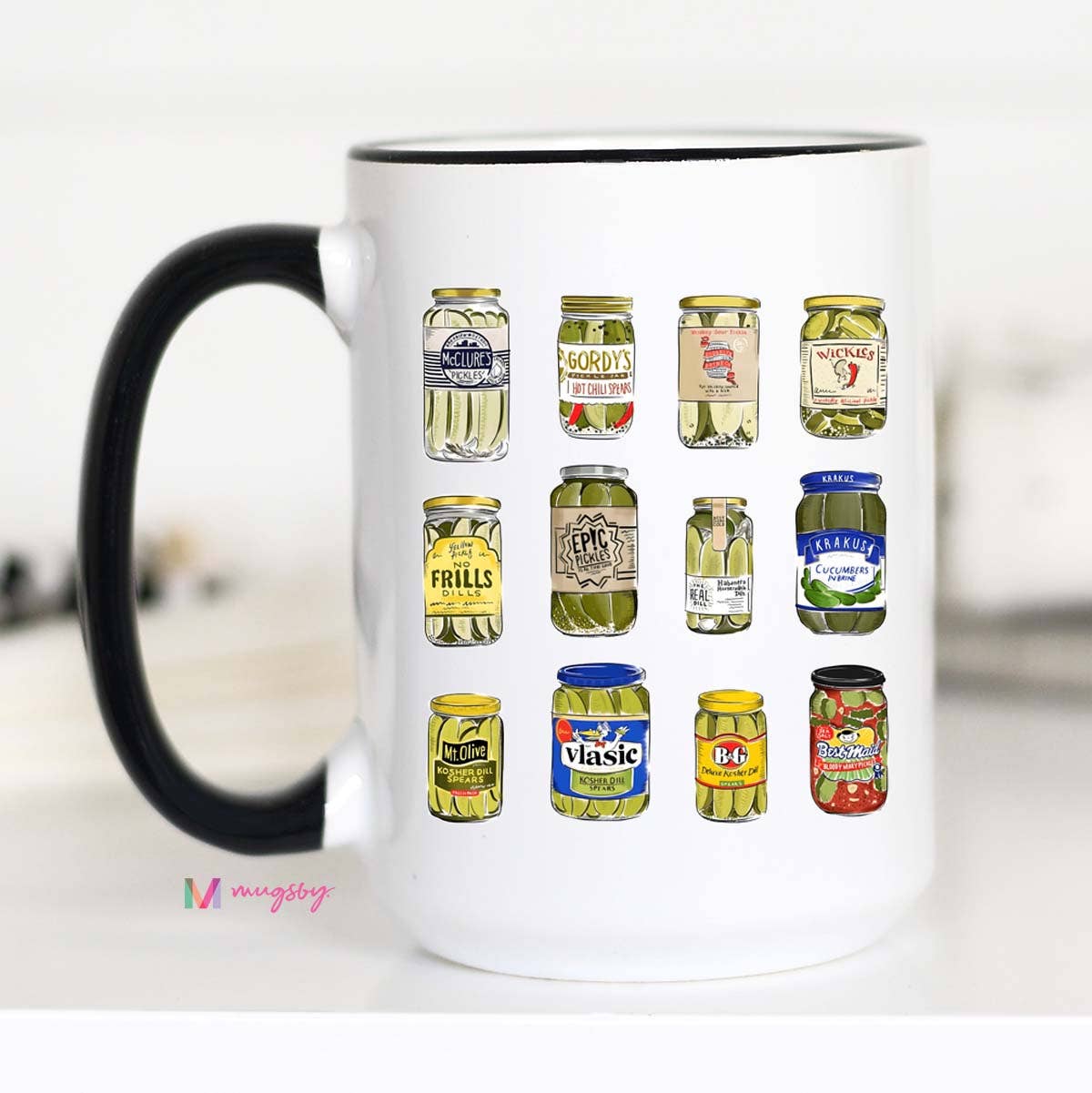 Pickle Jars Coffee Mug, Pickle Trend: 11oz - The Regal Find