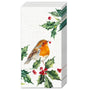 Pocket Tissues Pack of 10 Lexi And Robin Cream Christmas - The Regal Find