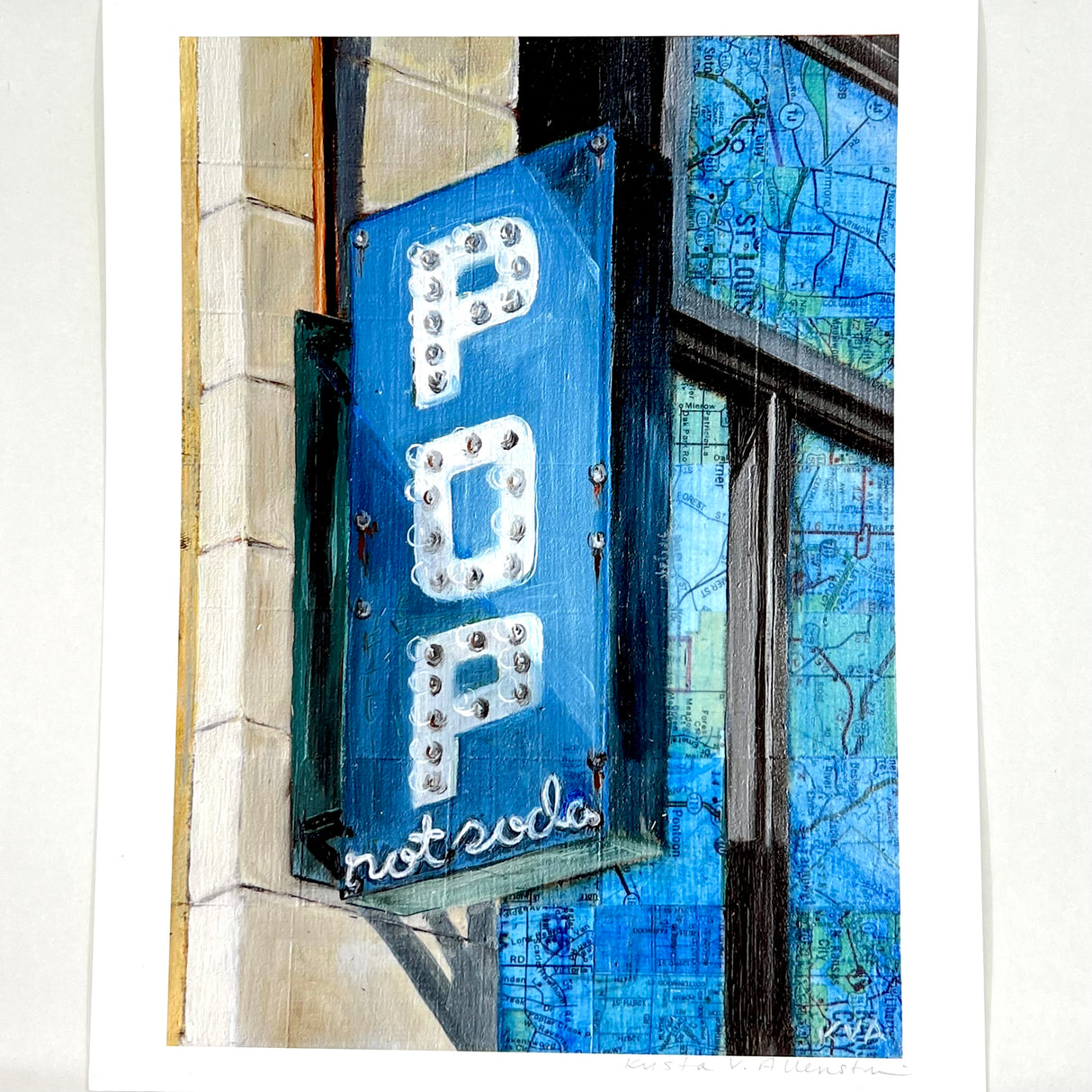 Pop Not Soda Print