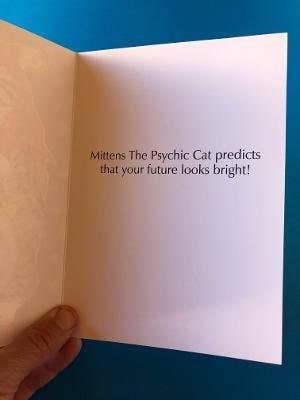 Psychic Cat Greeting Card - The Regal Find