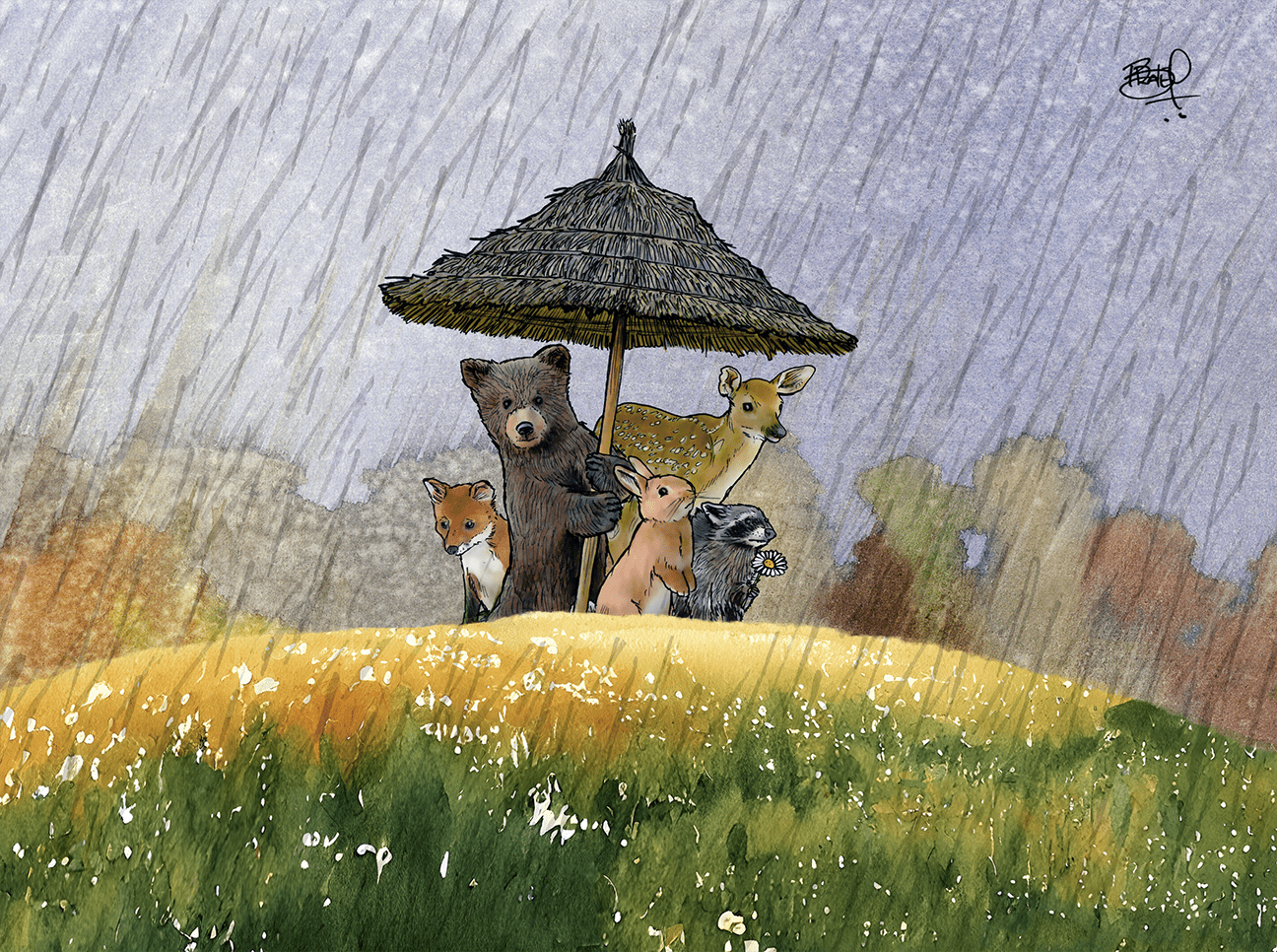 Raindrops #255: Single Card - The Regal Find