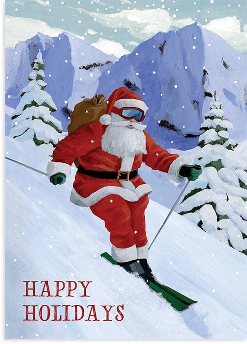 Skiing Santa - The Regal Find