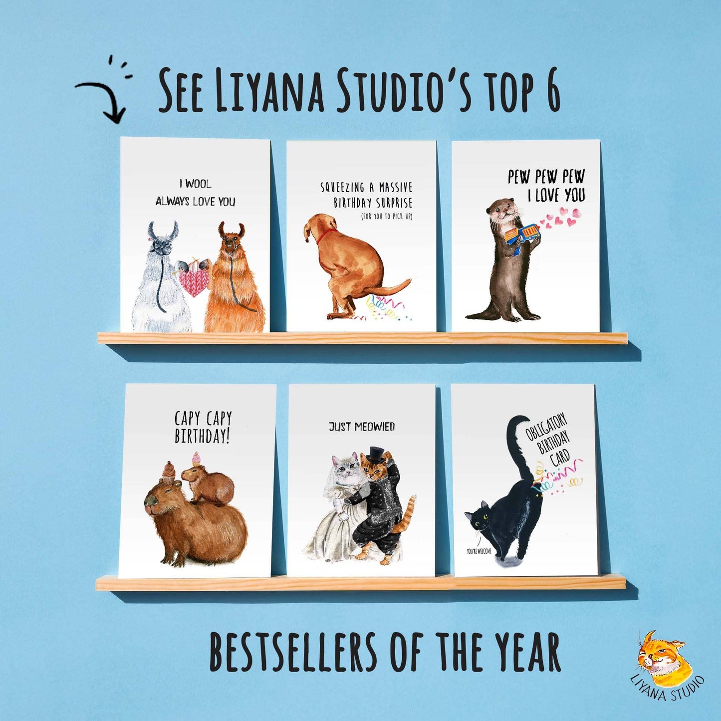 Small Dill Pickle - Funny Birthday Card - The Regal Find