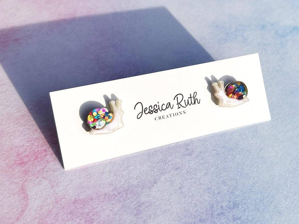 Snail Studs: Rainbow - The Regal Find