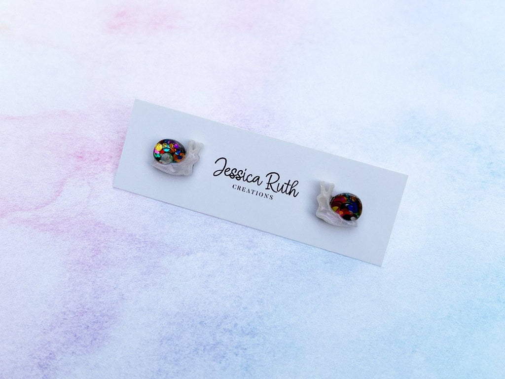 Snail Studs: Rainbow - The Regal Find