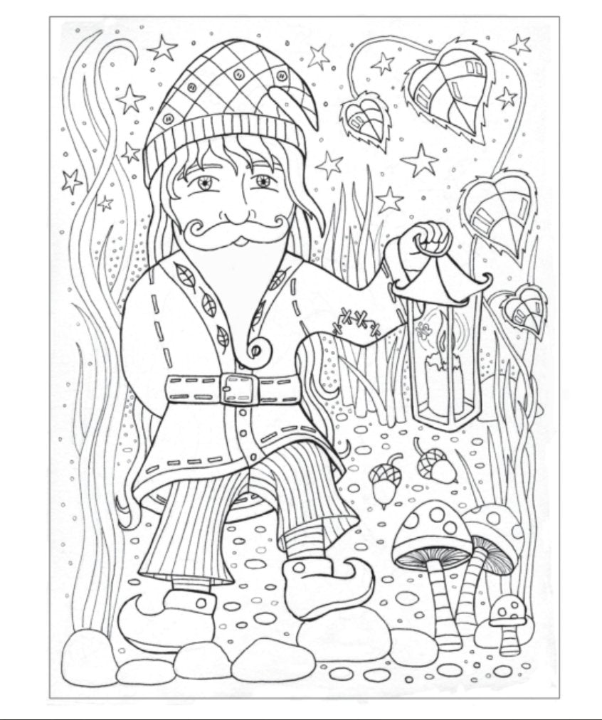 Soul of the Woodland Coloring Book - The Regal Find