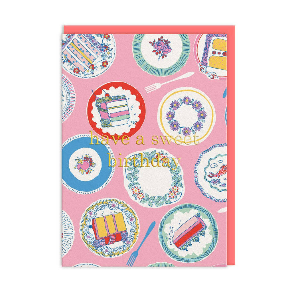 Tea Party Happy Birthday Card (9270) - The Regal Find