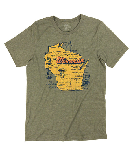 The Badger State Wisconsin Shirt - The Regal Find