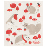 Toadstool Time Swedish Dishcloth - The Regal Find