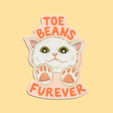 Toe Beans Furever Cat Paws Sticker - The Regal Find