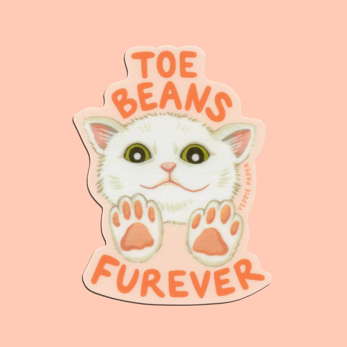 Toe Beans Furever Cat Paws Sticker - The Regal Find