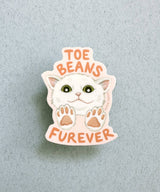 Toe Beans Furever Cat Paws Sticker - The Regal Find