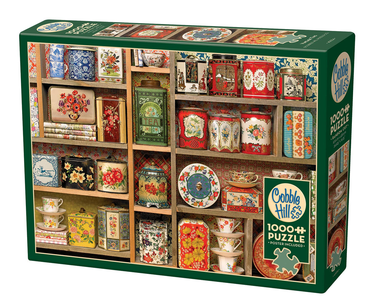 Vintage Tins - 1000 Piece Puzzle - The Regal Find