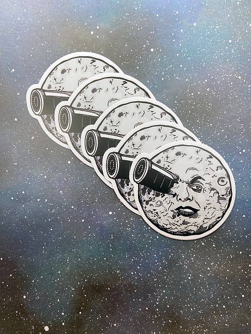 Vinyl Decal - Man In The Moon - The Regal Find