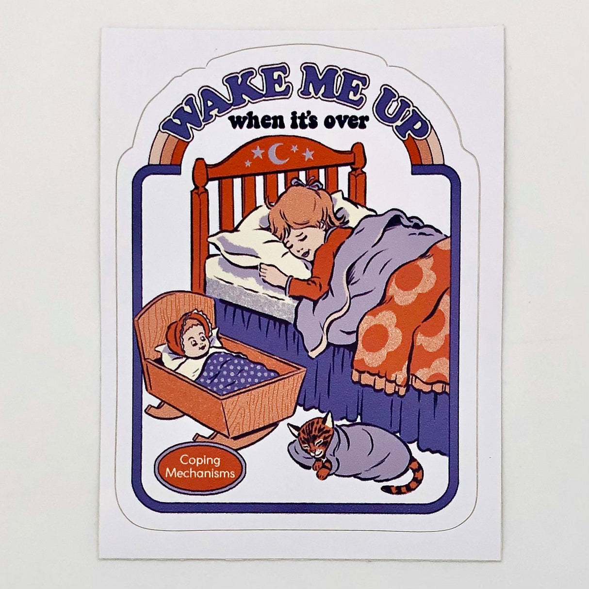 Wake Me Up Sticker - The Regal Find