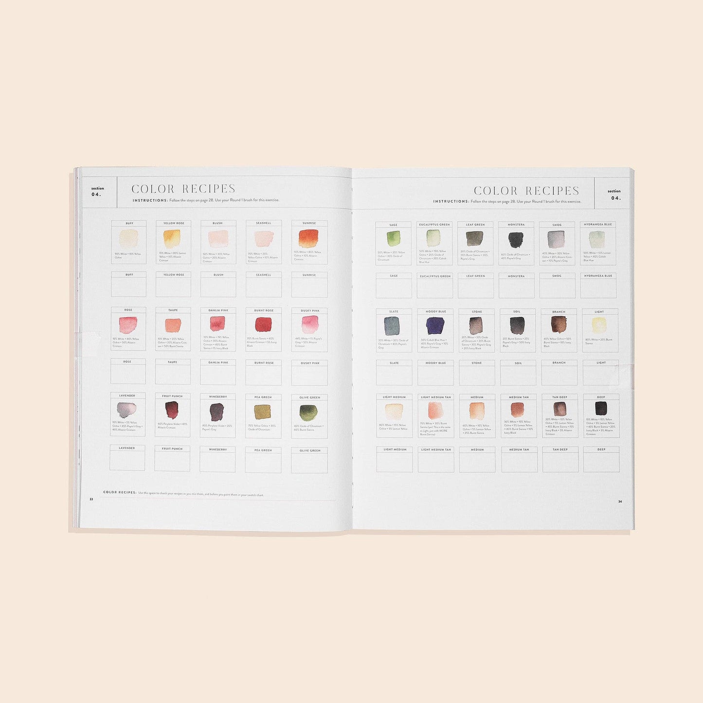 Watercolor Workbook - The Regal Find