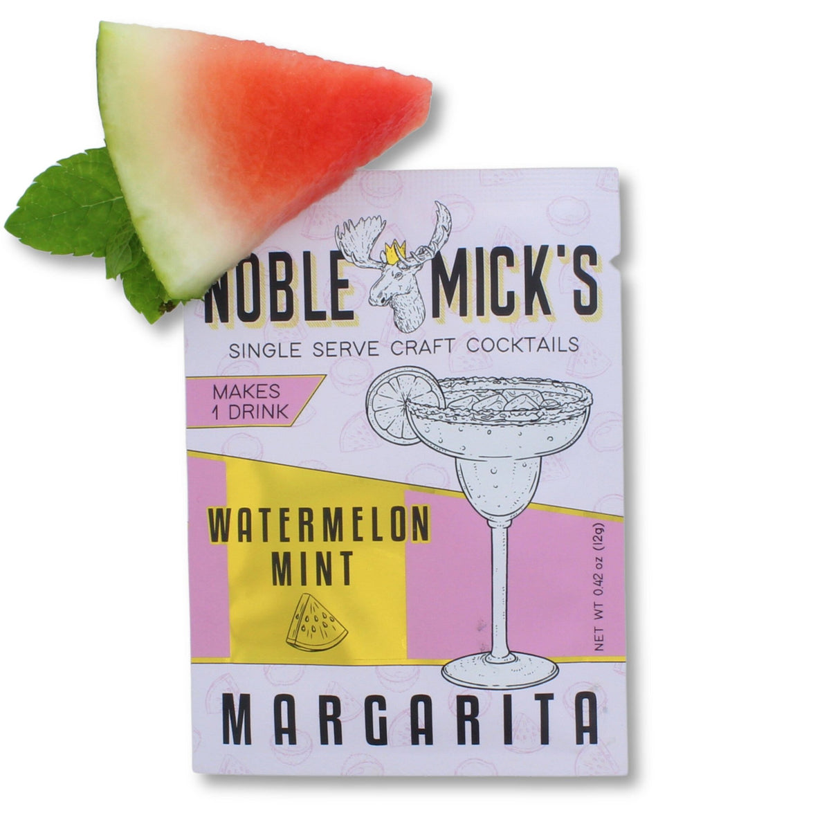 Watermelon Mint Margarita Single Serve Craft Cocktail - The Regal Find