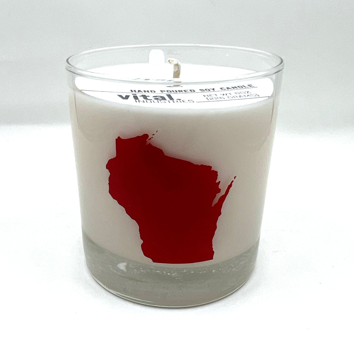 WI Love Glass Soy Candle - Mountain Pine (8.5 oz) - The Regal Find