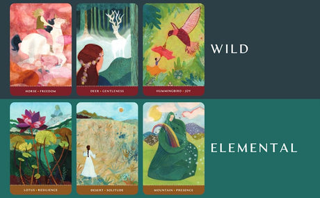 Wild and Sacred Feminine Deck - The Regal Find