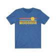 Wisconsin Retro Sunrise T-Shirt - The Regal Find