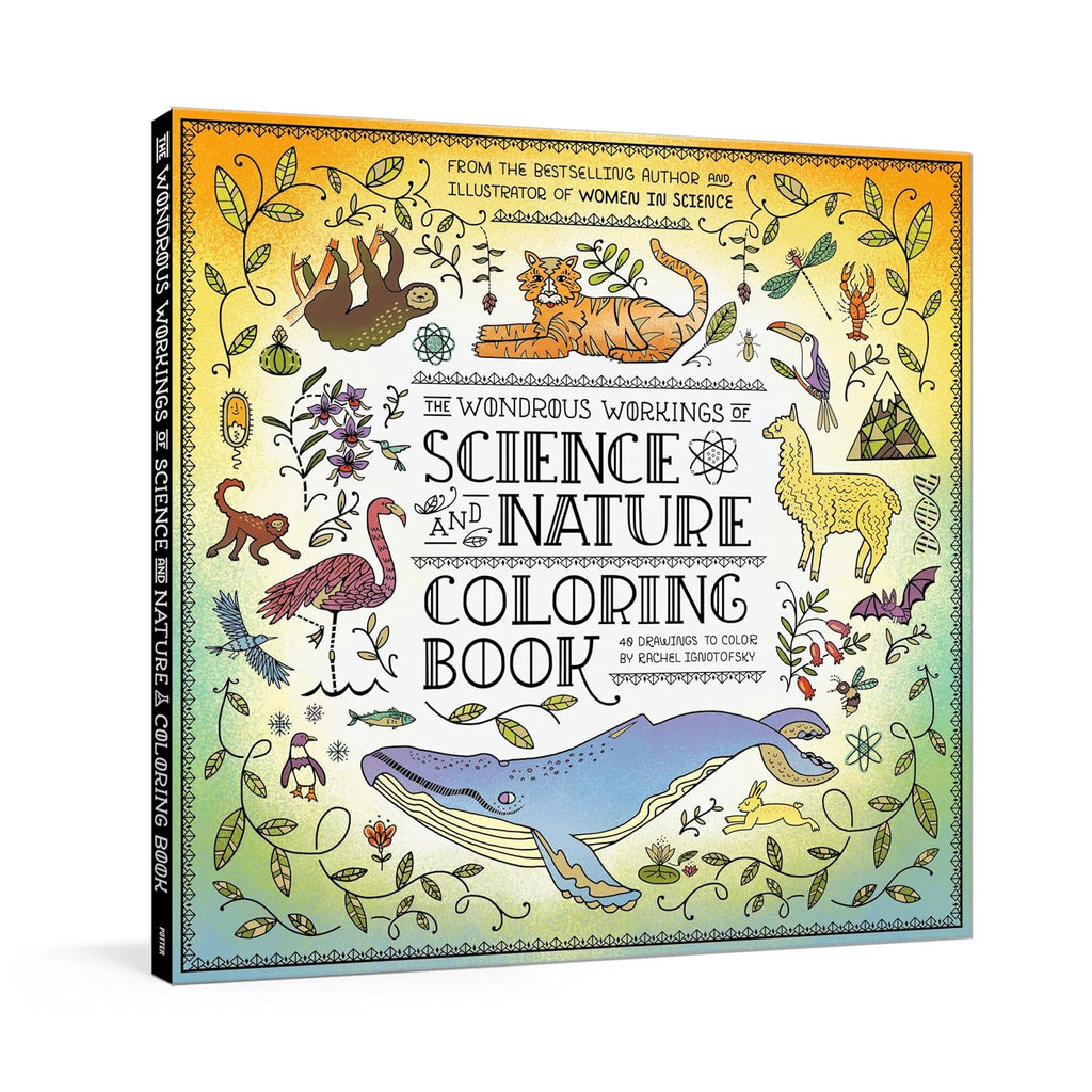 Wondrous Workings of Science and Nature Coloring Book - The Regal Find