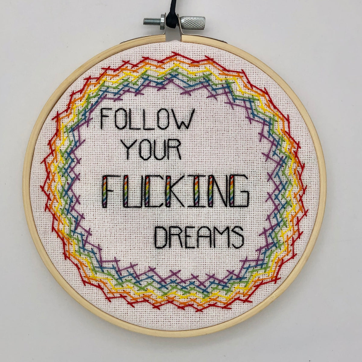 6" Hoop Embroidery