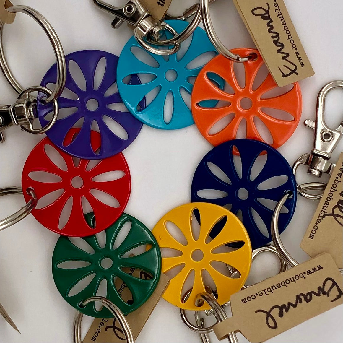 Boho Bloom Keychain