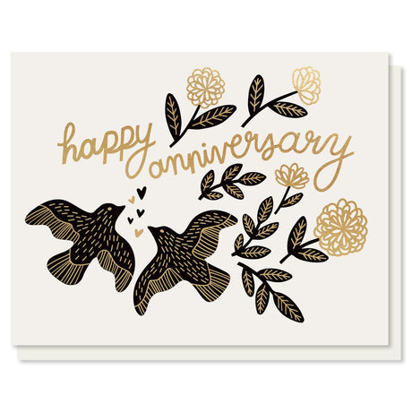 Anniversary Birds Card - The Regal Find